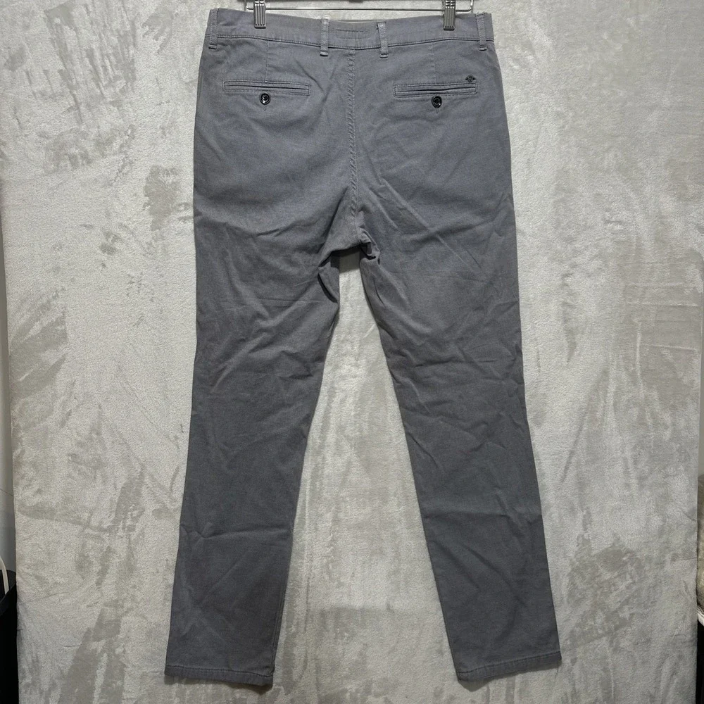 LCDN Limited Edition Chinos Sport Mens Pants EU Size 46 Textured Gray Spain Made